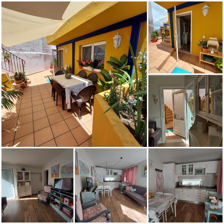 Casa Maestro Lelo - Acogedora Casa Rural Canaria Con Patios Y Jardines De Flores Las Palmas Exterior photo
